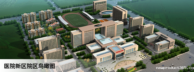 医院新区院区全景图
